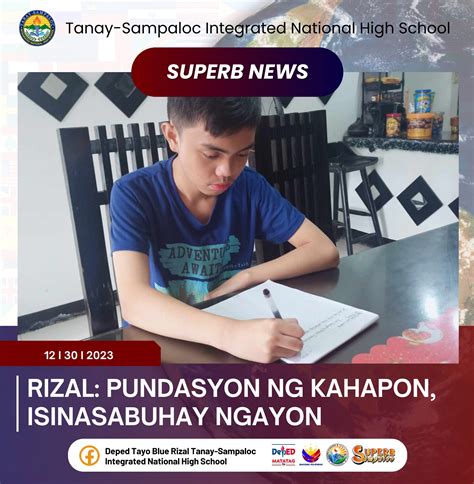 Guro ng Tanay National High School, yari ka! .